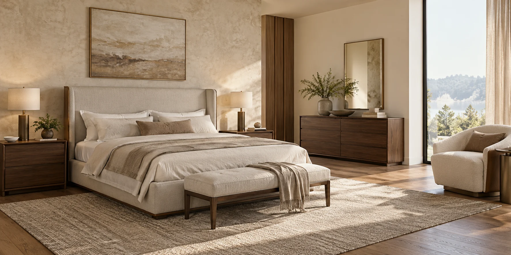 Residential setting representing Beds