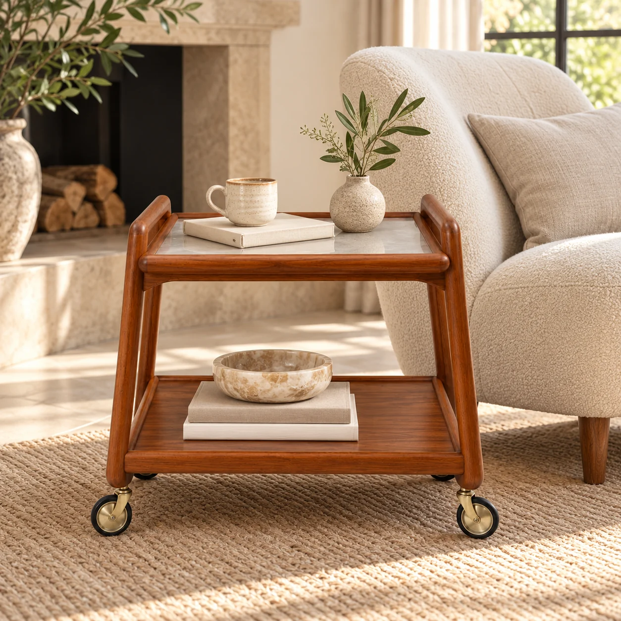 Residential setting representing Tea Tables