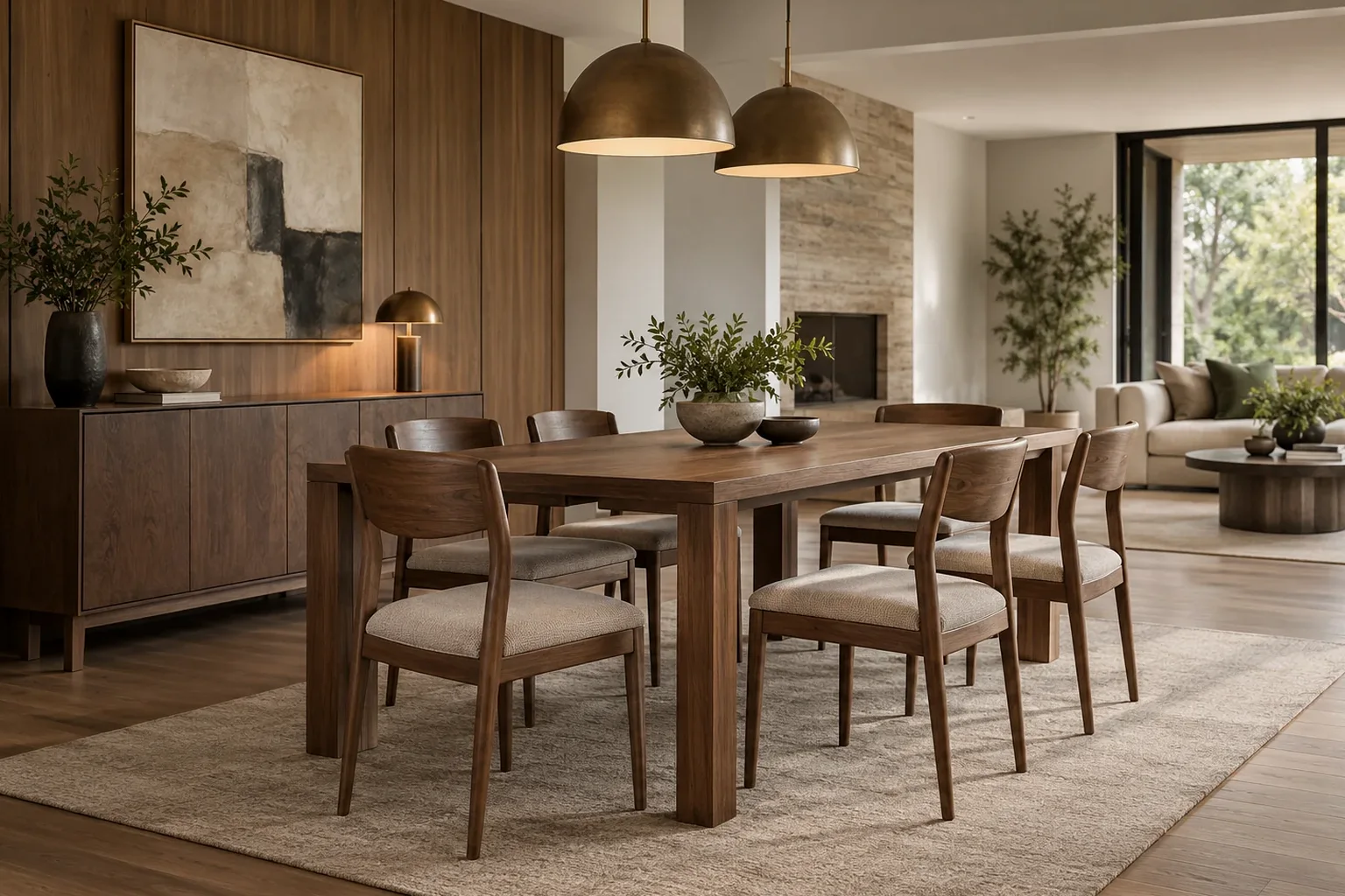 Dining Chairs material and residential context