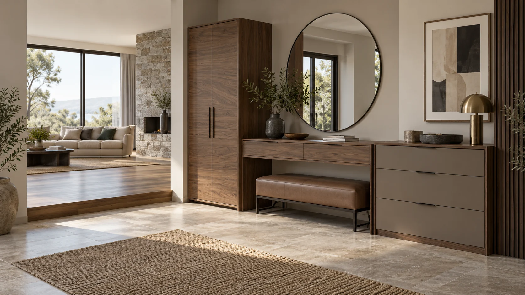 Residential setting representing Cabinets & Storage