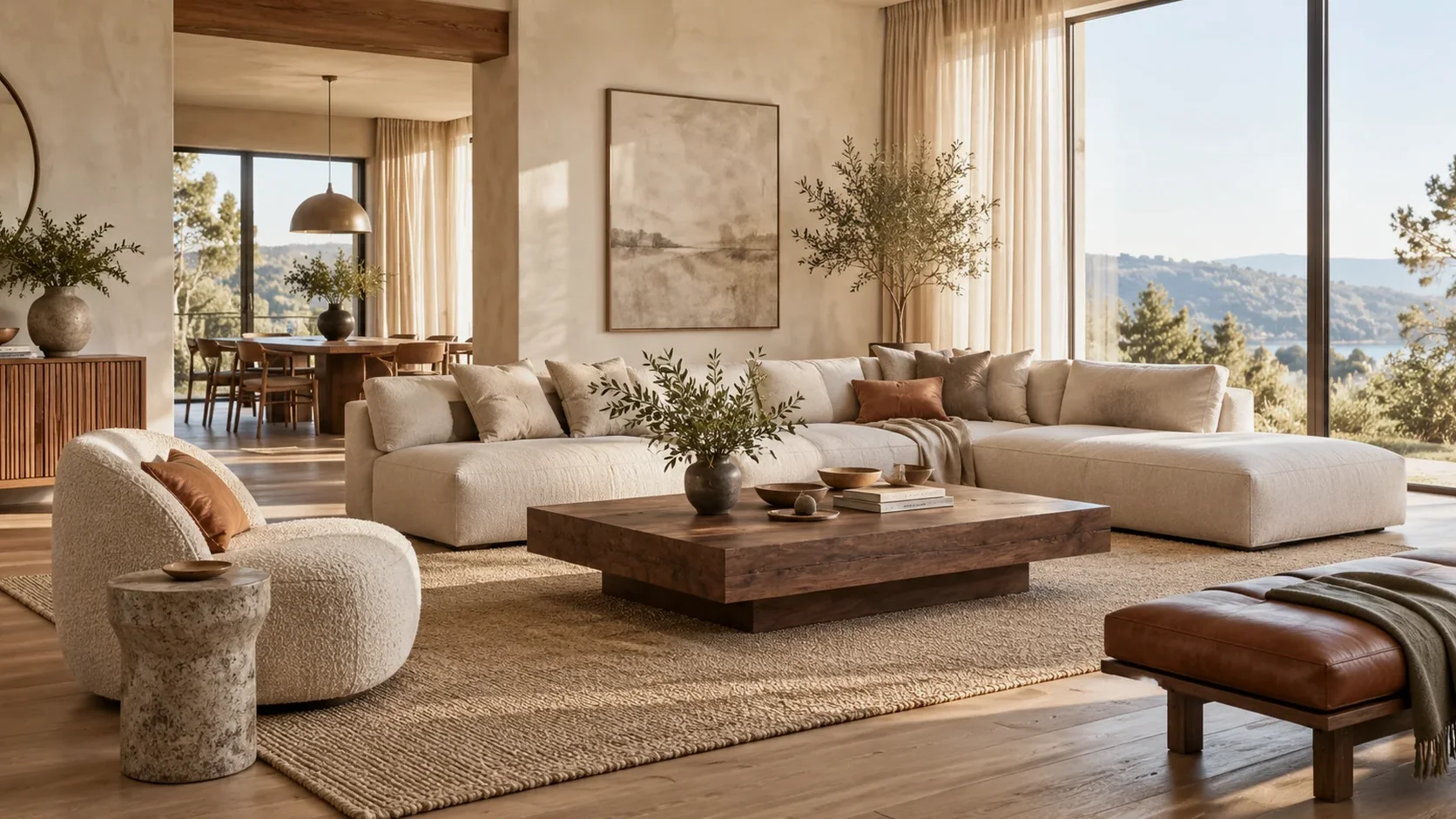 Furniture setting related to Measure a Living Room Before Choosing a Sofa