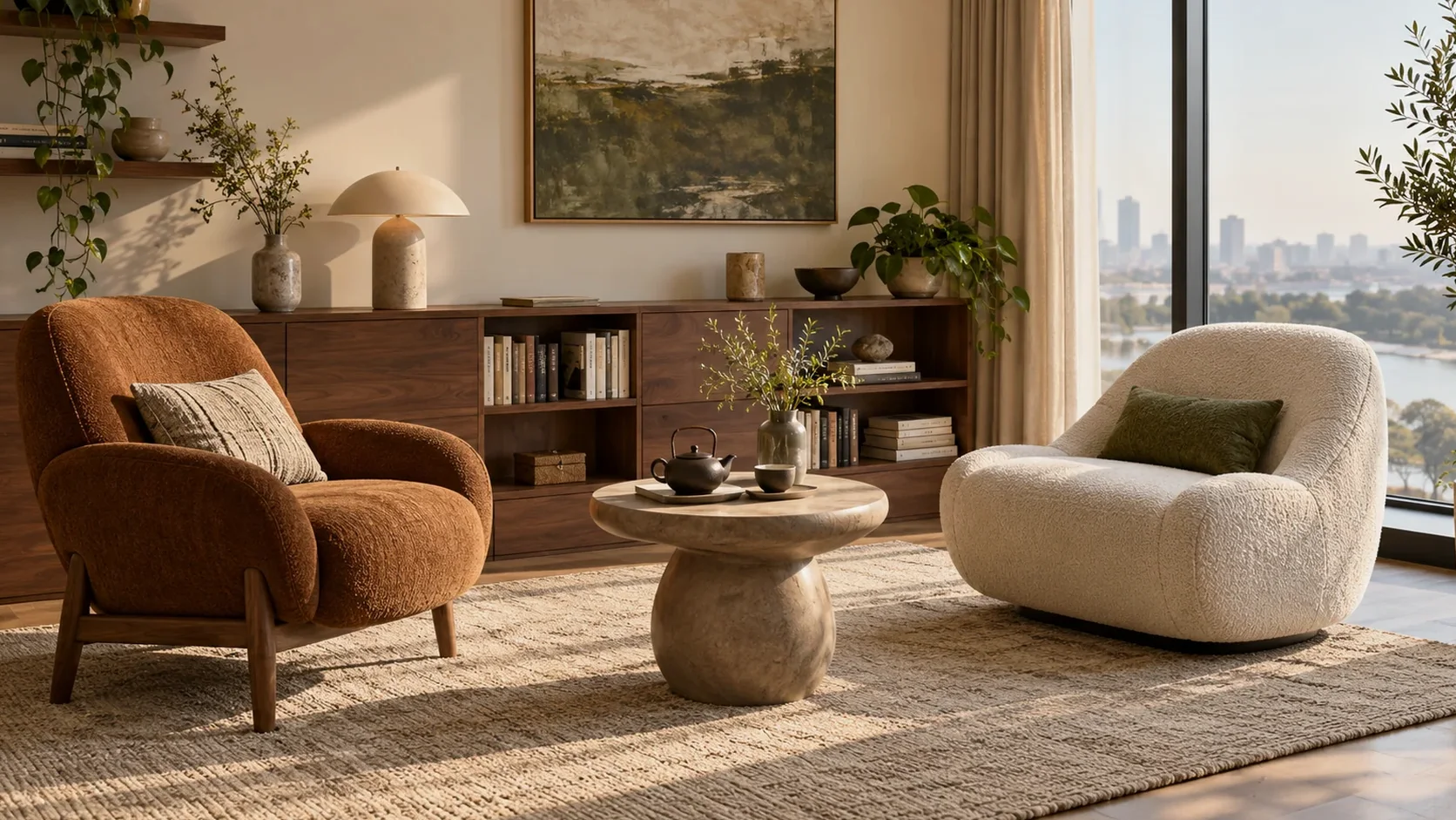 Reading & relaxation furniture setting